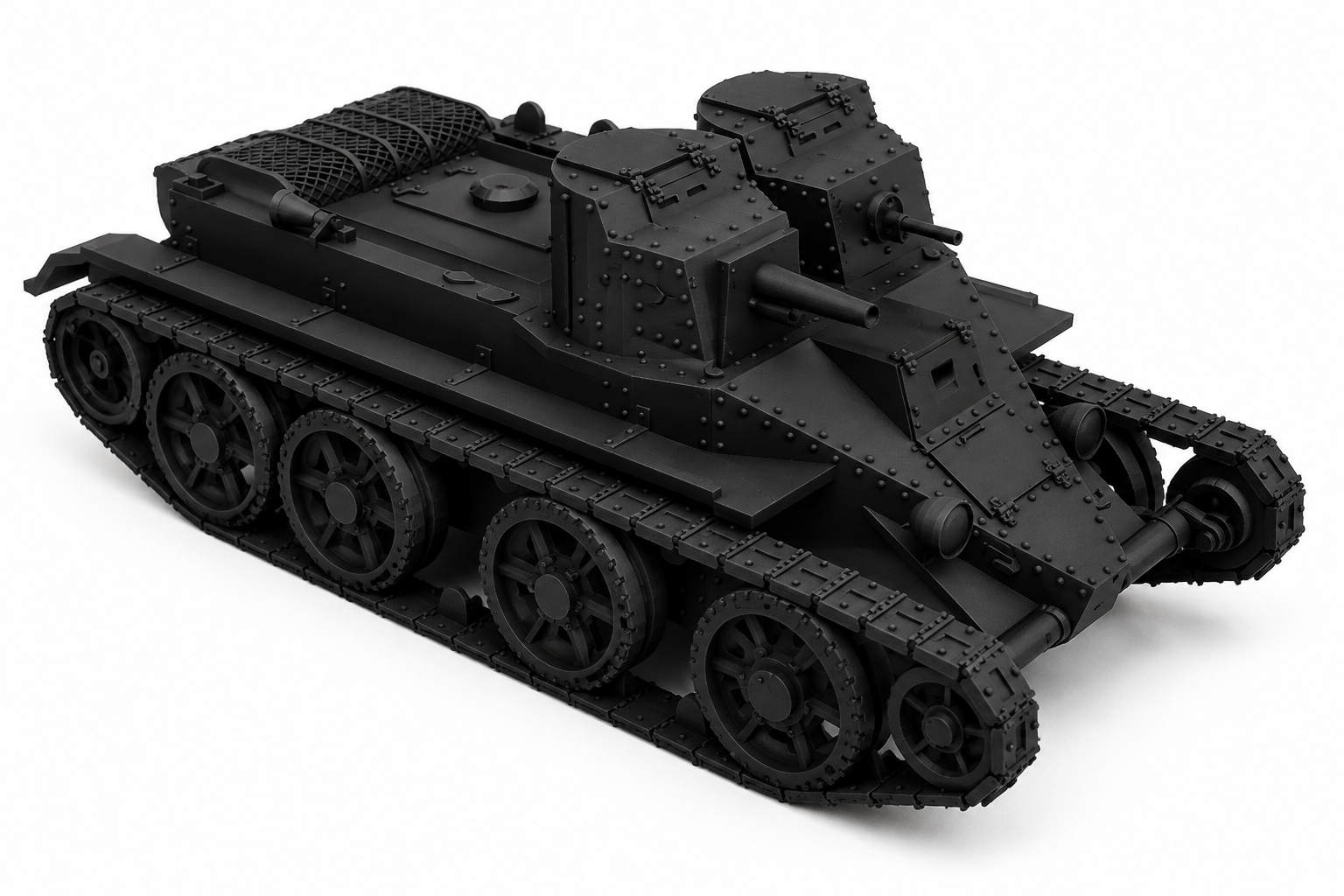 SSMODEL 1/76 BT-4 (Fictional) Tank Resin Model Kit TSS0760577 Secondary image