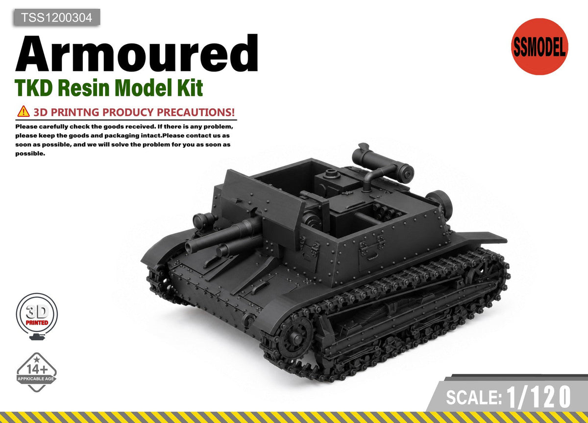 SSMODEL 1/120 TKD Resin Model Kit TSS1200304 — scale model kit