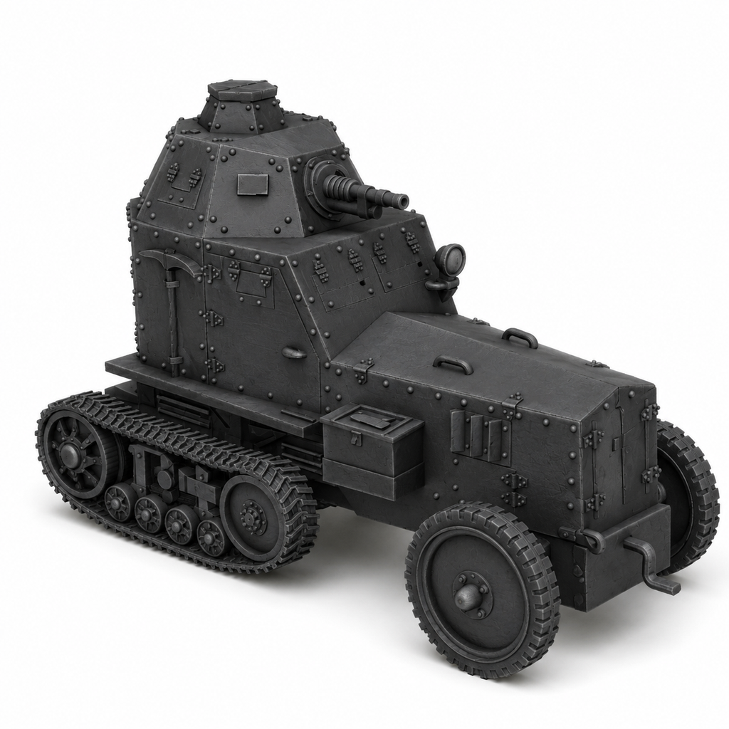 SSMODEL 1/87 Wz.28 Resin Model Kit TSS0870312