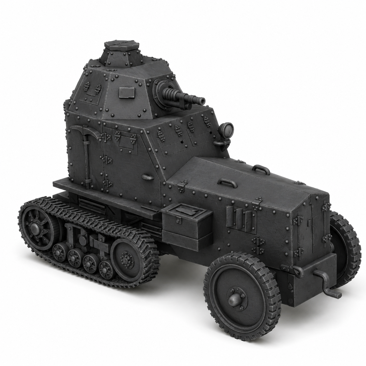 SSMODEL 1/87 Wz.28 Resin Model Kit TSS0870312 — detail view 2
