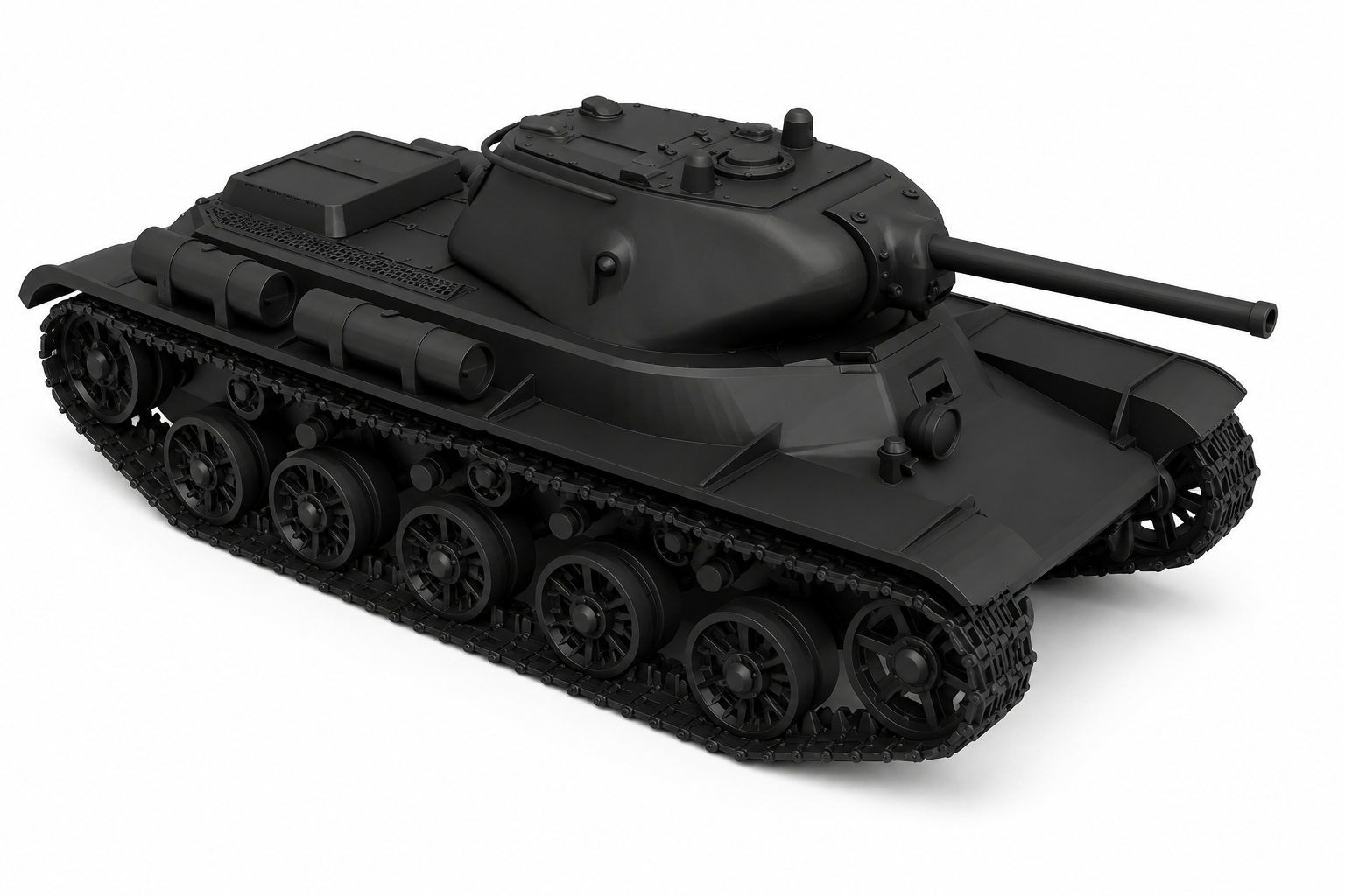 SSMODEL 1/76 KV-13 Experimental Medium AFV Armored Vehicle Model Kit TSS0760546 Secondary image