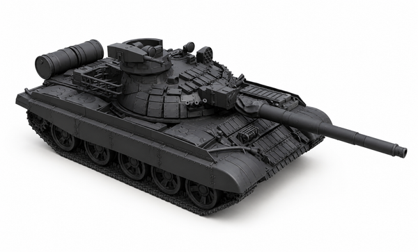 SSMODEL 1/160 T-62 CN 120 GIAT Reforme French Tank Resin Model Kit TSS1600392