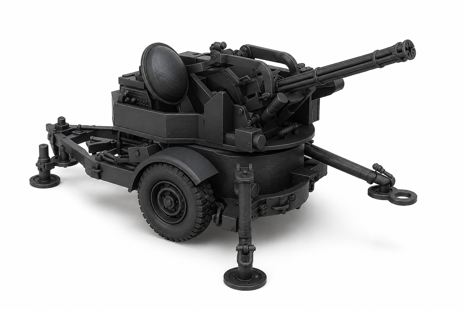 SSMODEL 1/87 M167 Vulcan Air Defense System (VADS) Resin Model Kit TSS0870429 Secondary image