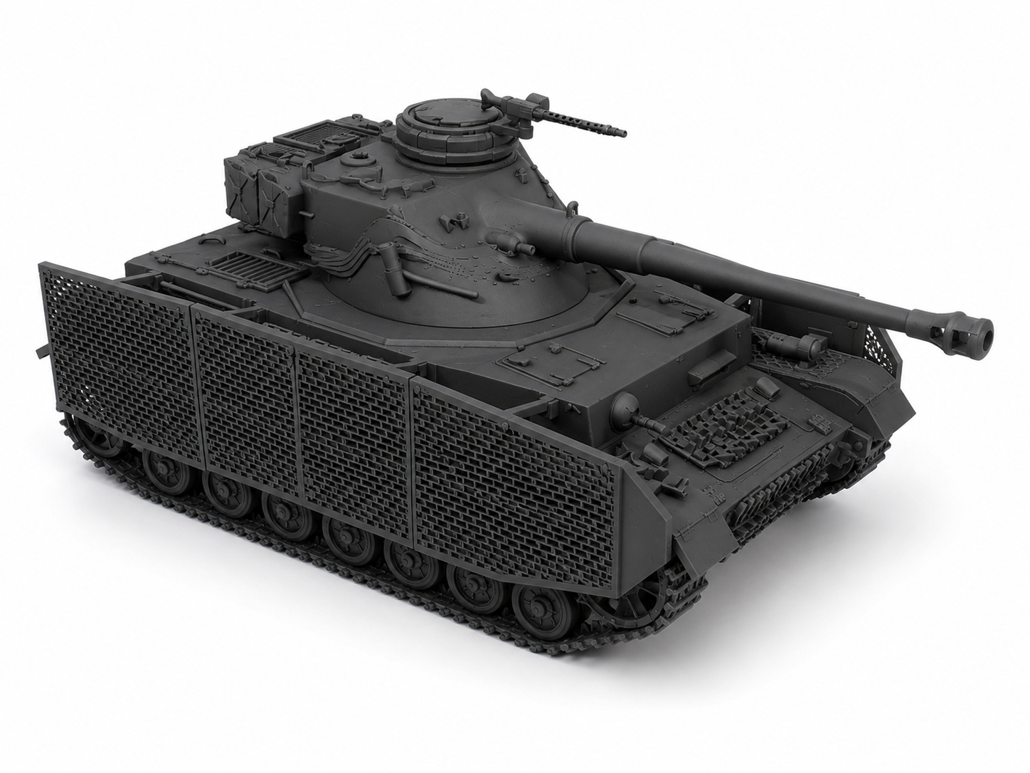 SSMODEL 1/144 Pz.Kpfw. IV Ausf.J mit Wiegenturm Resin Model Kit  TSS1440321 — detail view 2
