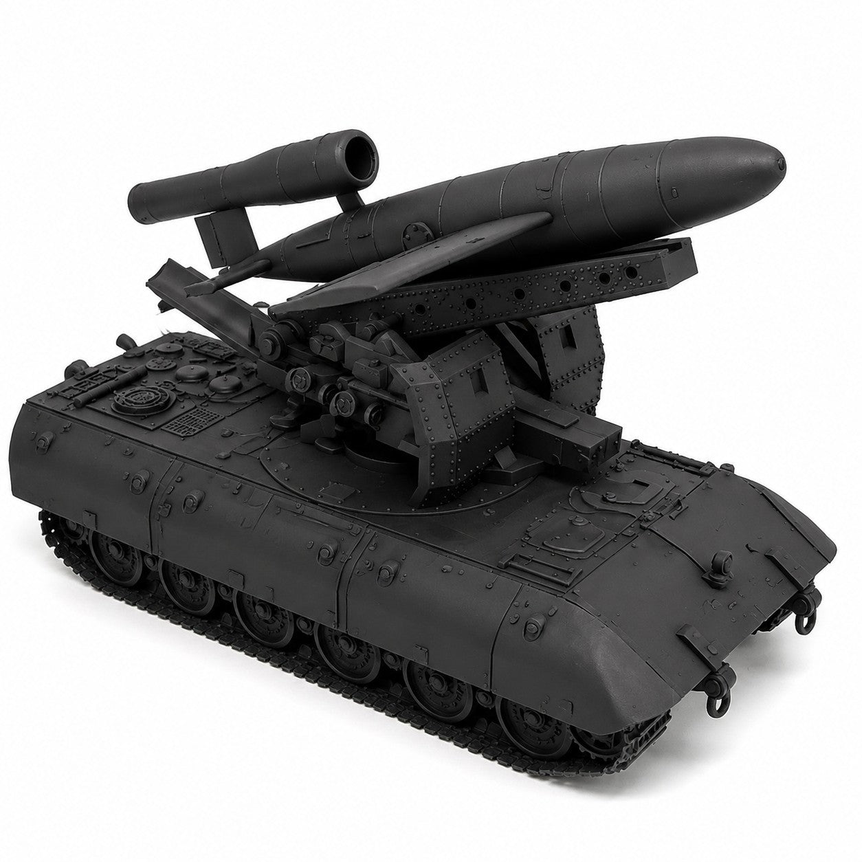 SSMODEL 1/120 V-1 auf E-100 german tank Resin MODEL KIT TSS1200509 Secondary image