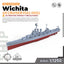 SSMODEL 571S Military Warship Model Kit US Wichita Cruiser
