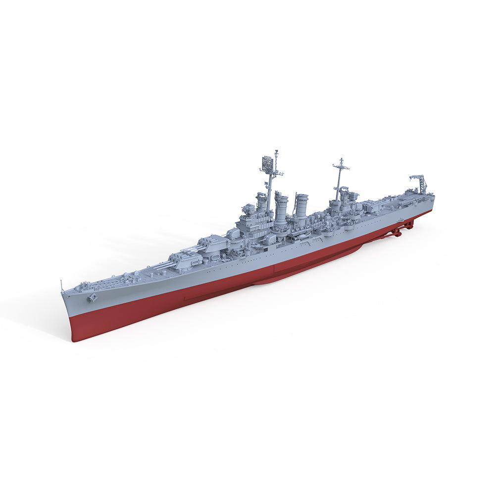 SSMODEL 571S Military Warship Model Kit US Wichita Cruiser — detail view 3