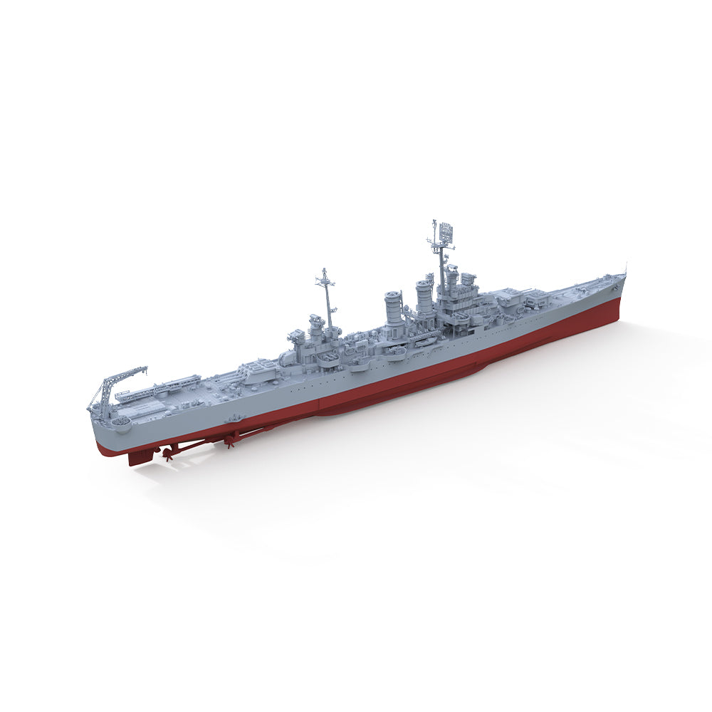 SSMODEL 571S Military Warship Model Kit US Wichita Cruiser — detail view 4