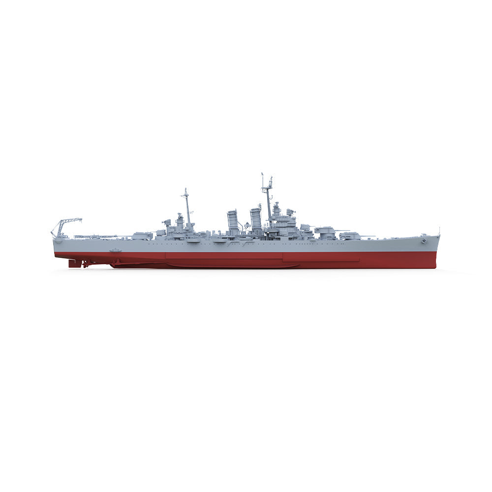 SSMODEL 571S Military Warship Model Kit US Wichita Cruiser — detail view 2