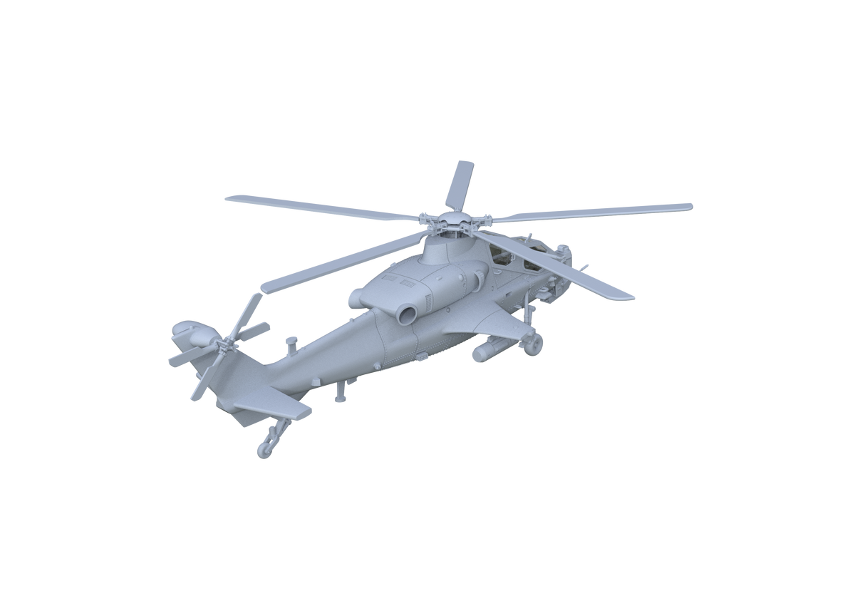 Yao's Studio LYR903 Fighter Aircraft Military Model Kit China Z-10 Helicopter — detail view 3