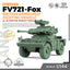 SSMODEL 910 Military Model Kit Britain FV721-Fox Armoured Fighting Vehicle