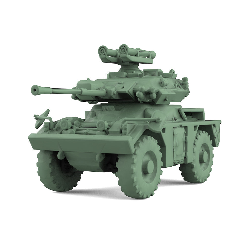 SSMODEL 910 Military Model Kit Britain FV721-Fox Armoured Fighting Vehicle Secondary image