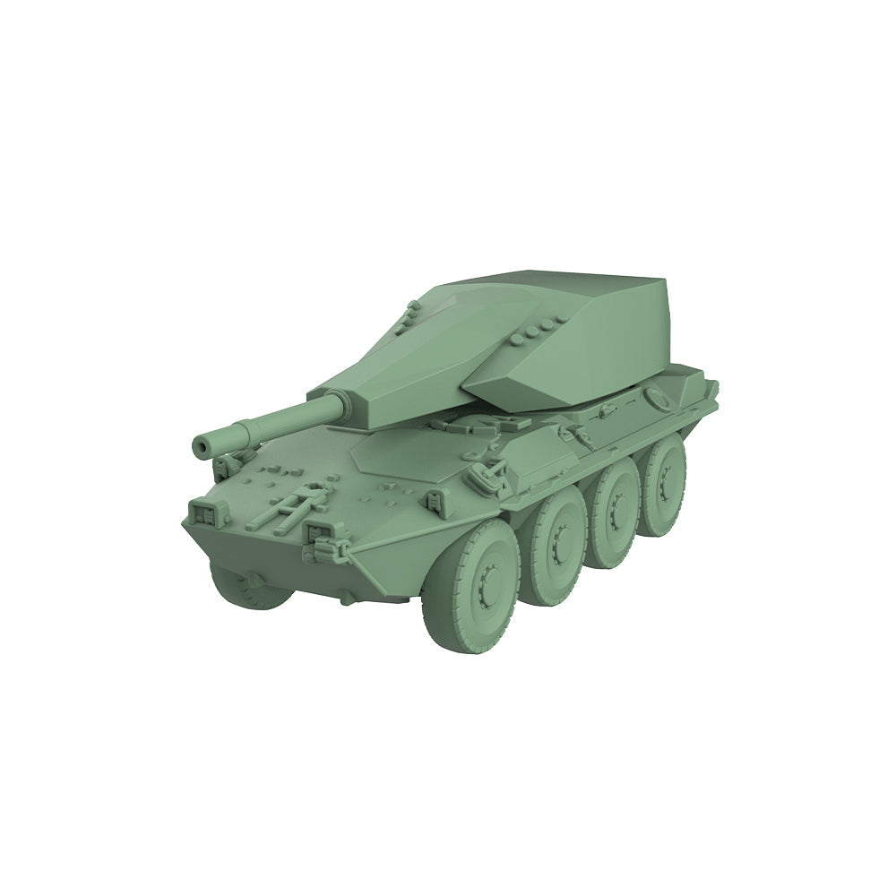 SSMODEL 964 Military Model Kit Italy B1/6ro155 Tank Destroyer — detail view 3