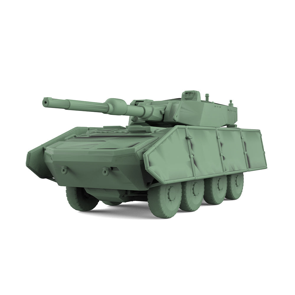 SSMODEL 984 Military Model Kit Poland Wilk XC-8 Tank Destroyer — detail view 2