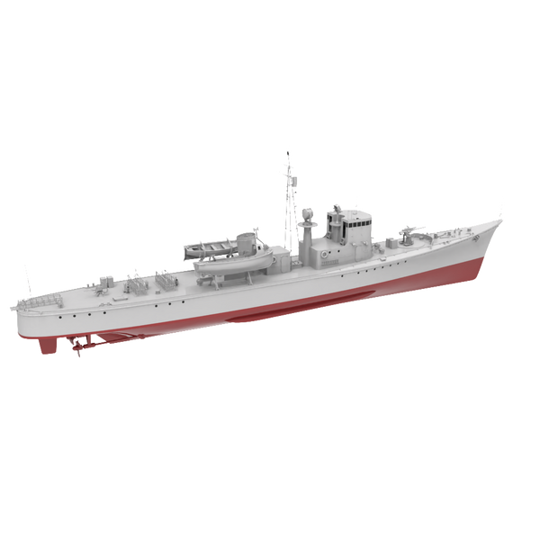 RHWS011S IJN Type K-8 No.13 Submarine Chaser Kusentei Full Hull