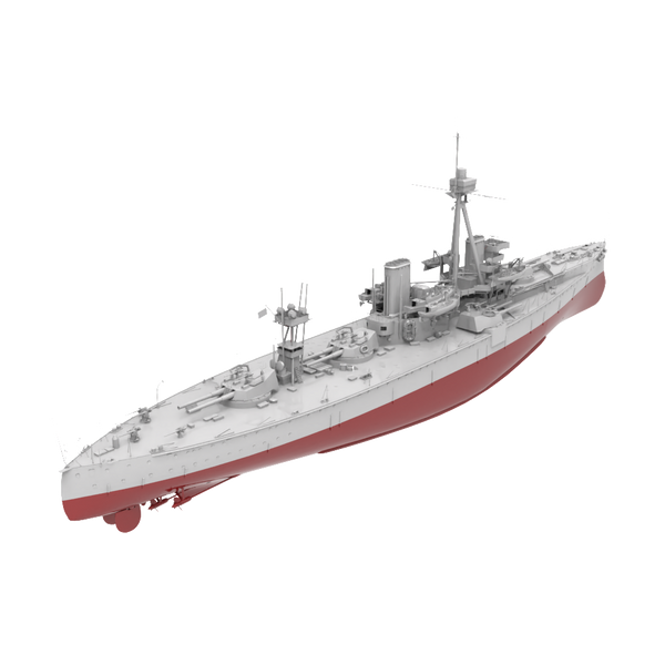 RHWS041S   Military Model Kit Full Hull British HMS Dreadnought
