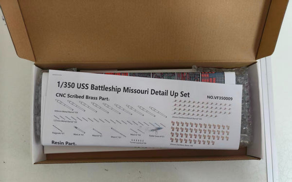 Very Fire 1/350 USS Missouri Detail Up Set (For VeryFire)（VF350009）
