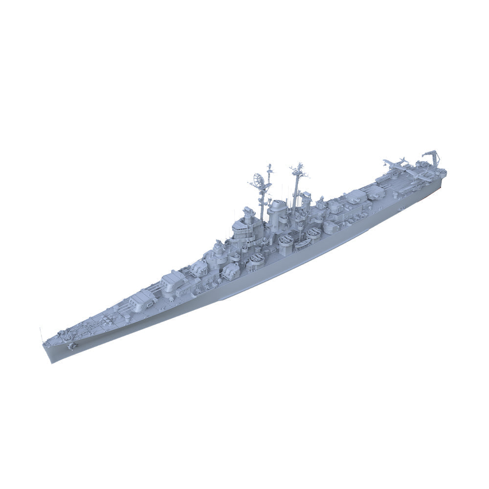 SSMODEL 551 Military Warship Model Kit US Navy Fargo class Light Cruiser CL-106 Secondary image