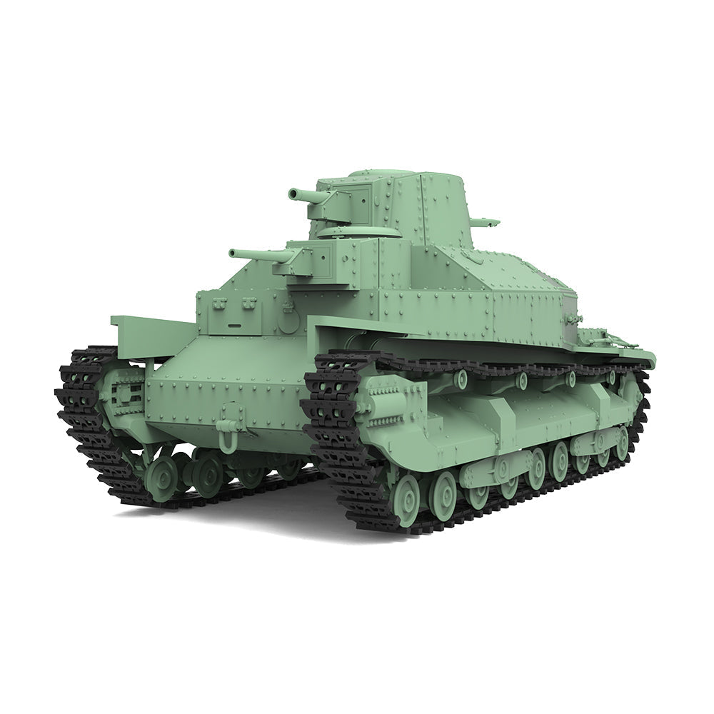 SSMODEL 624 Military Armoured Model Kit Japan IJA Type 95 Heavy Tank — detail view 2