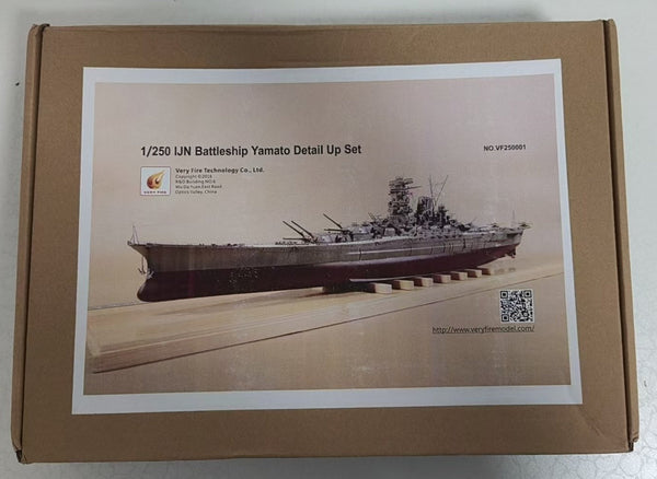 VeryFire VF250001 1/250 Detail Set for IJN Battleship Yamato for Arii/Micro Ace