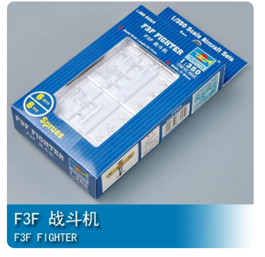 TRP06245 1/350 Trumpeter F3F Fighter Set Main image