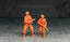 World War II paratroopers: 101st Airborne Division, 8-person unit. Can be customized with various communication options. LSSNo33 1/35/48/64/72/87/100/144