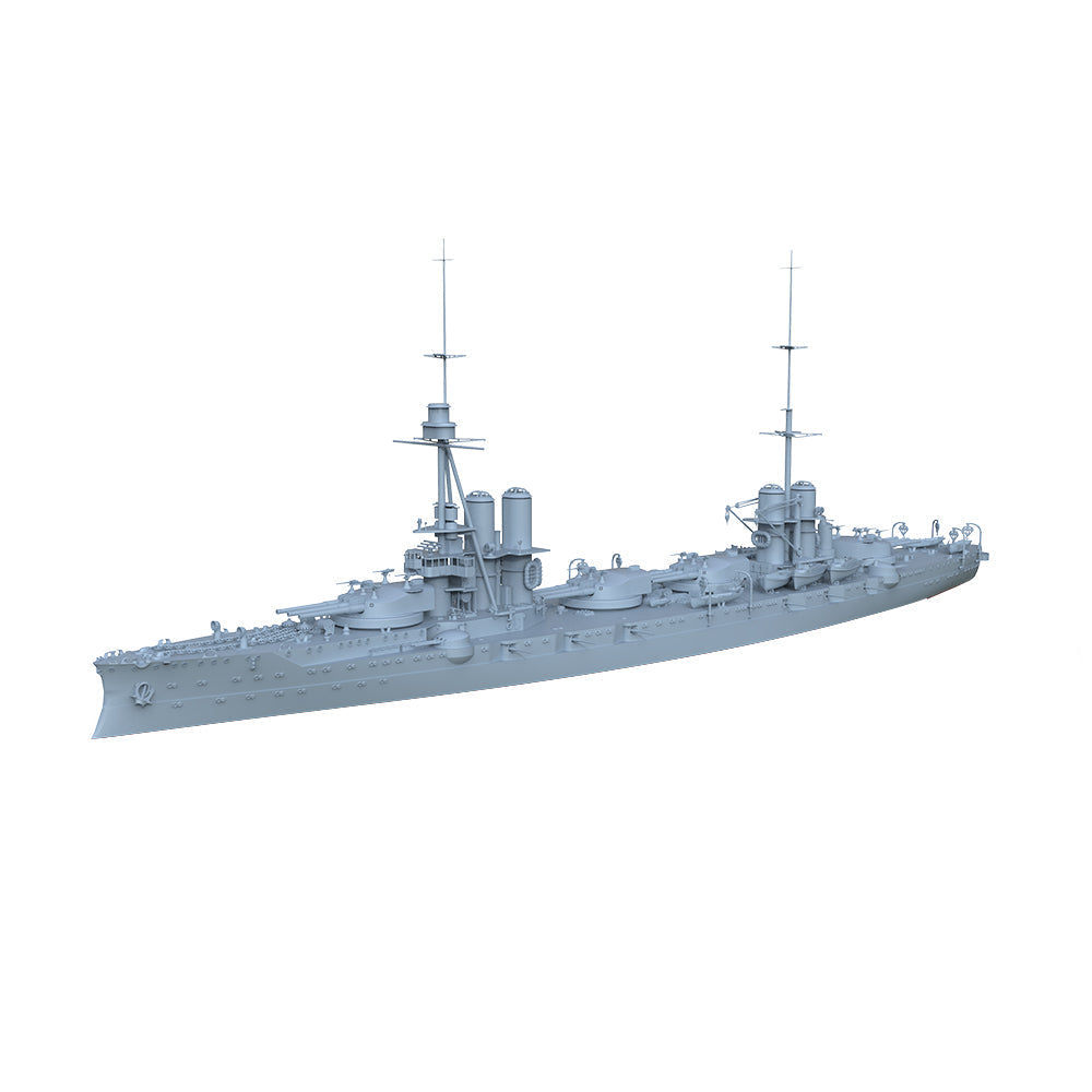 SSMODEL 502 Military Warship Model Kit Italian Navy Dante Alighieri Battleship 1923 Main image