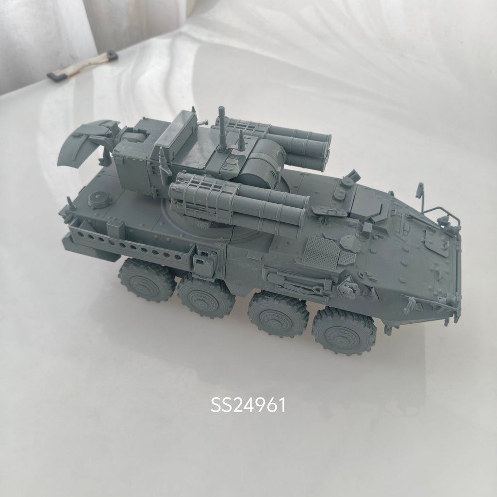 SSMODEL 961 Military Model Kit US Stryker ADATS Tank Destroyer