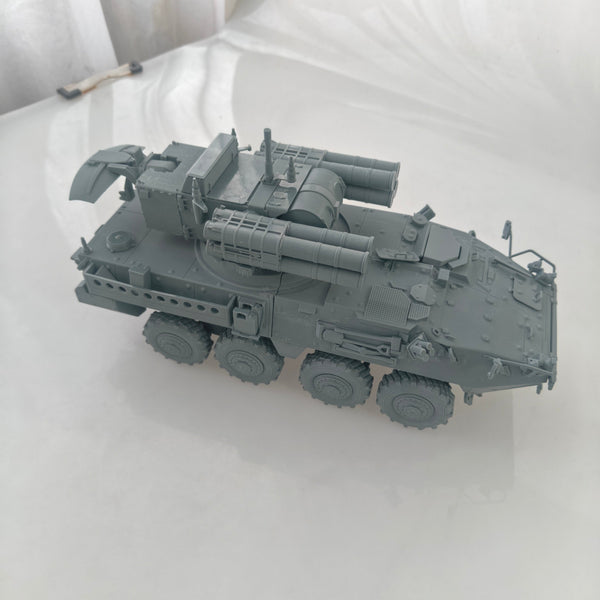 SSMODEL 961 Military Model Kit US Stryker ADATS Tank Destroyer