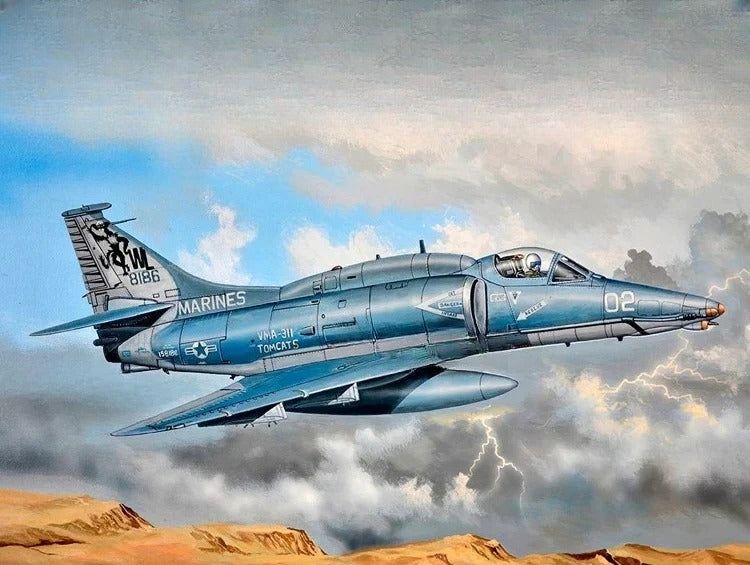 Trumpeter 1/72 A-4M Skyhawk Attack Aircraft 87256 Main image