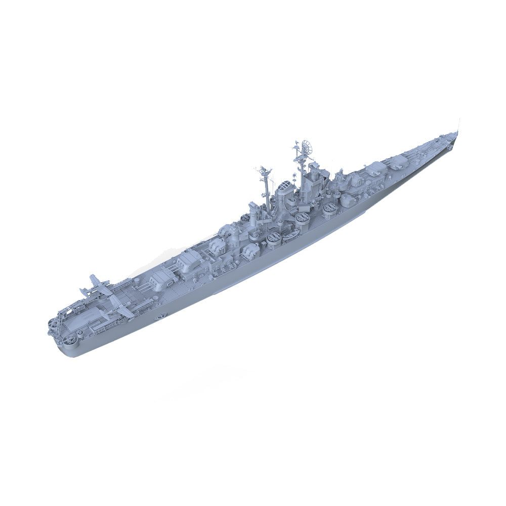 SSMODEL 551 Military Warship Model Kit US Navy Fargo class Light Cruiser CL-106 — detail view 3