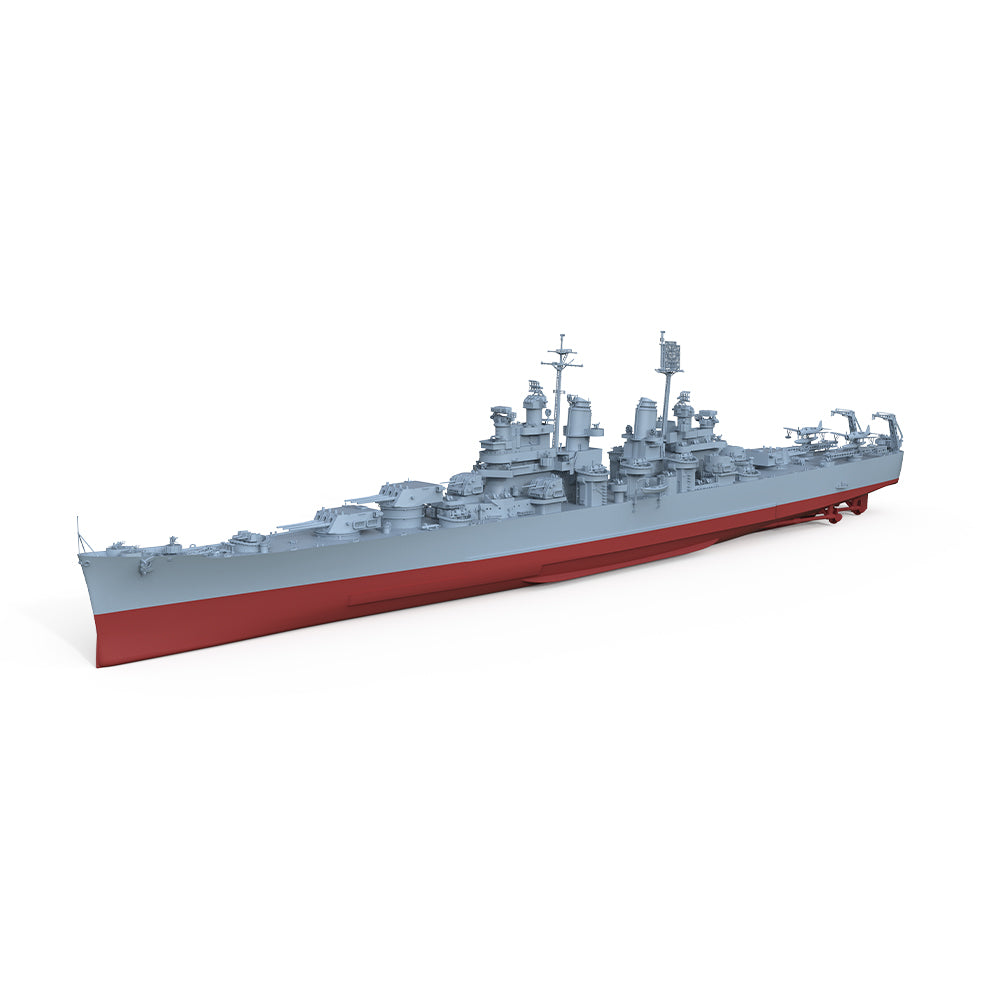 SSMODEL 556S Military Warship Model Kit US Navy Baltimore Heavy Cruiser 1943 CA-68 — detail view 3