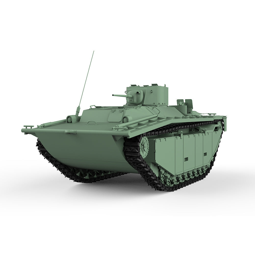SSMODEL 547 Military Armoured Model Kit US LVT(A)-1 Alligator Amphibious Tank — detail view 2
