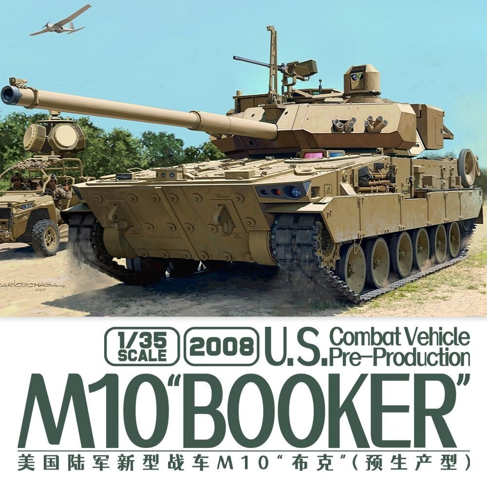 MAGIC FACTORY 2008 1/35 U.S. Combat Vehicle Pre-Production M10 "Booker" Main image