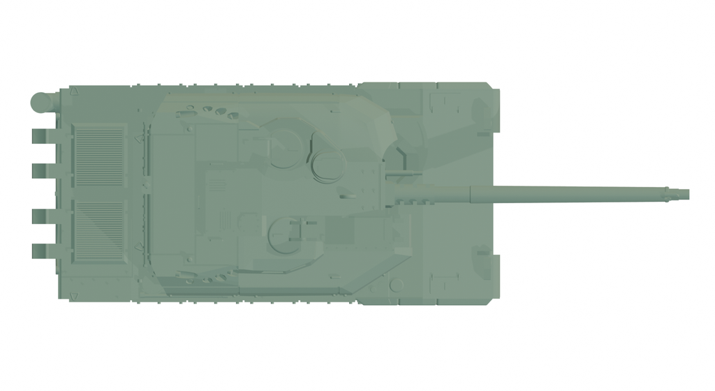 SSMODEL MODEL KIT 1/144 AMX-56 Leclerc S1  Tank VMBT144FRA0003