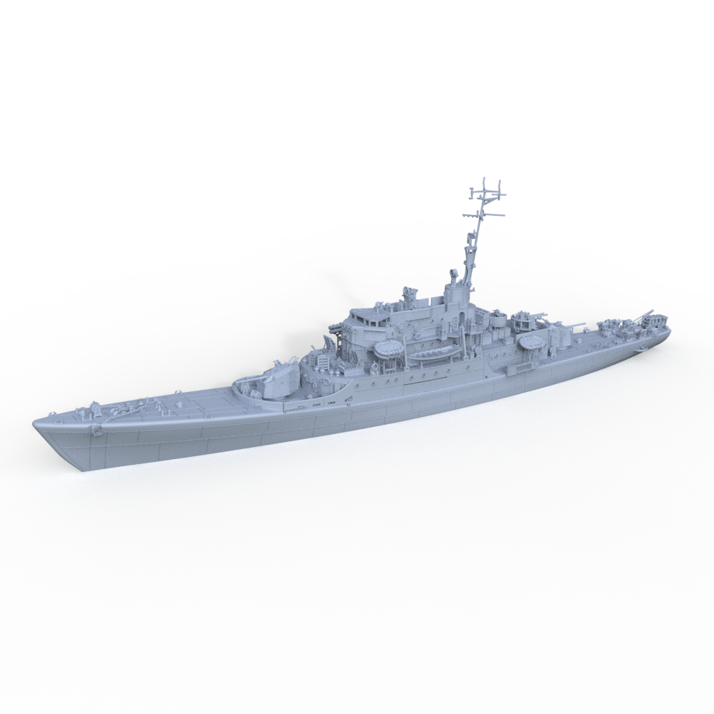 SSMODEL 622  Military Model Kit Italy Frigates Albatros-Class, Albatros F543 Water Line Main image