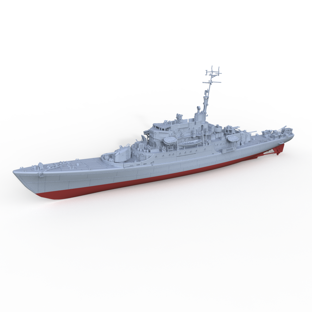 SSMODEL 622S  Military Model Kit Italy Frigates Albatros-Class, Albatros F543 Full Hull Main image
