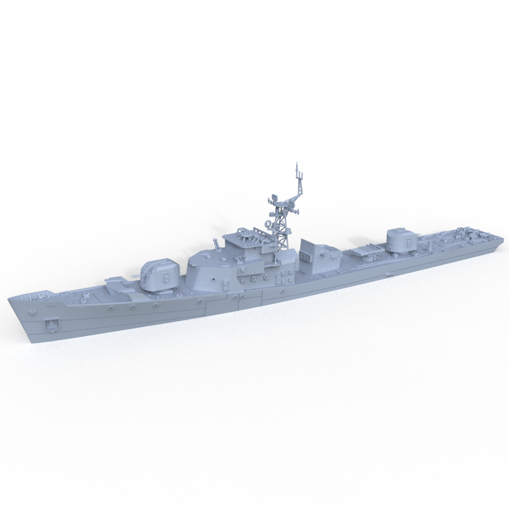 SSMODEL 626 Military Model Kit Soviet PR.159 SKR-1 Frigate(Bottomless Version) Main image