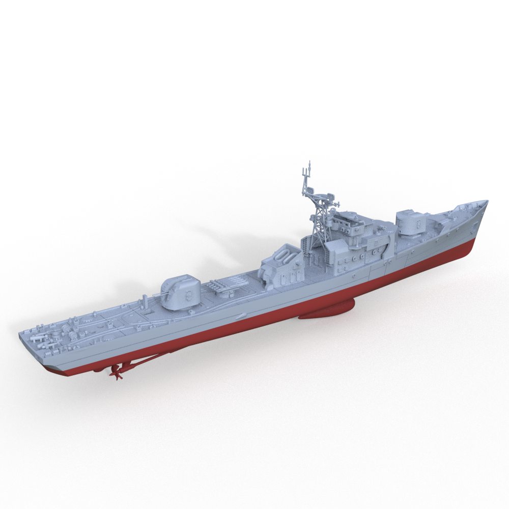SSMODEL 626S Military Model Kit Soviet PR.159 SKR-1 Frigate Full Hull — detail view 5