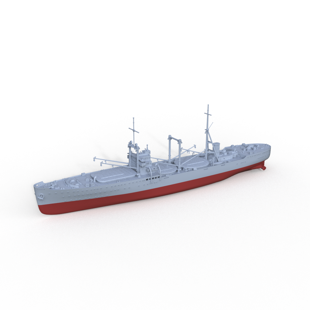 SSMODEL 724S Military Model Kit IJN Kashino Cargo Ship Full Hull Main image