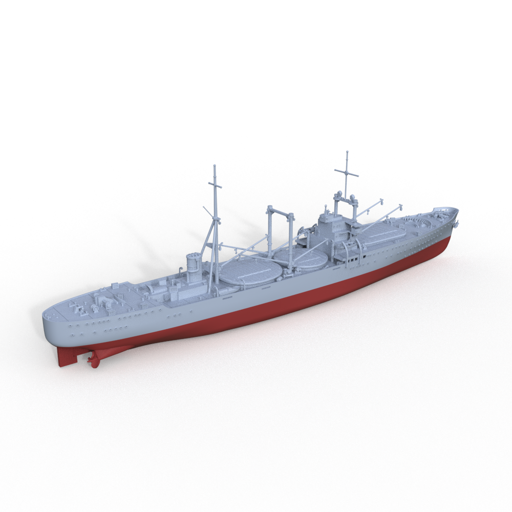 SSMODEL 724S Military Model Kit IJN Kashino Cargo Ship Full Hull Secondary image