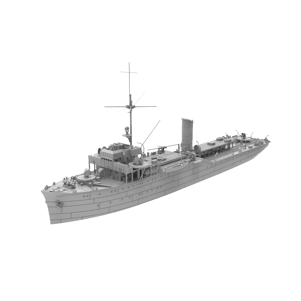 RHWS018 Germany R-1 Class Submarine Chaser Drache Water line Main image