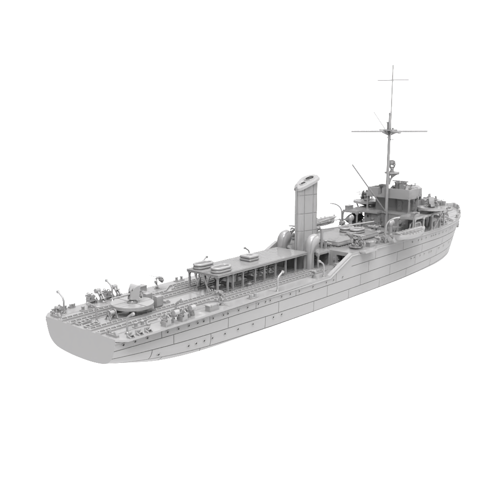 RHWS018 Germany R-1 Class Submarine Chaser Drache Water line Secondary image