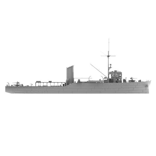RHWS018 Germany R-1 Class Submarine Chaser Drache Water line
