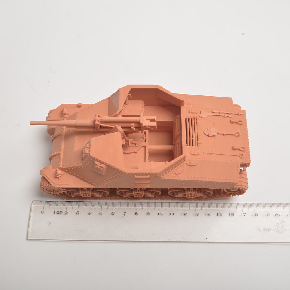 SSMODEL 500D Finished Painted Military Model Kit US T40 3-inches Artillery Tank Destroyer — detail view 9