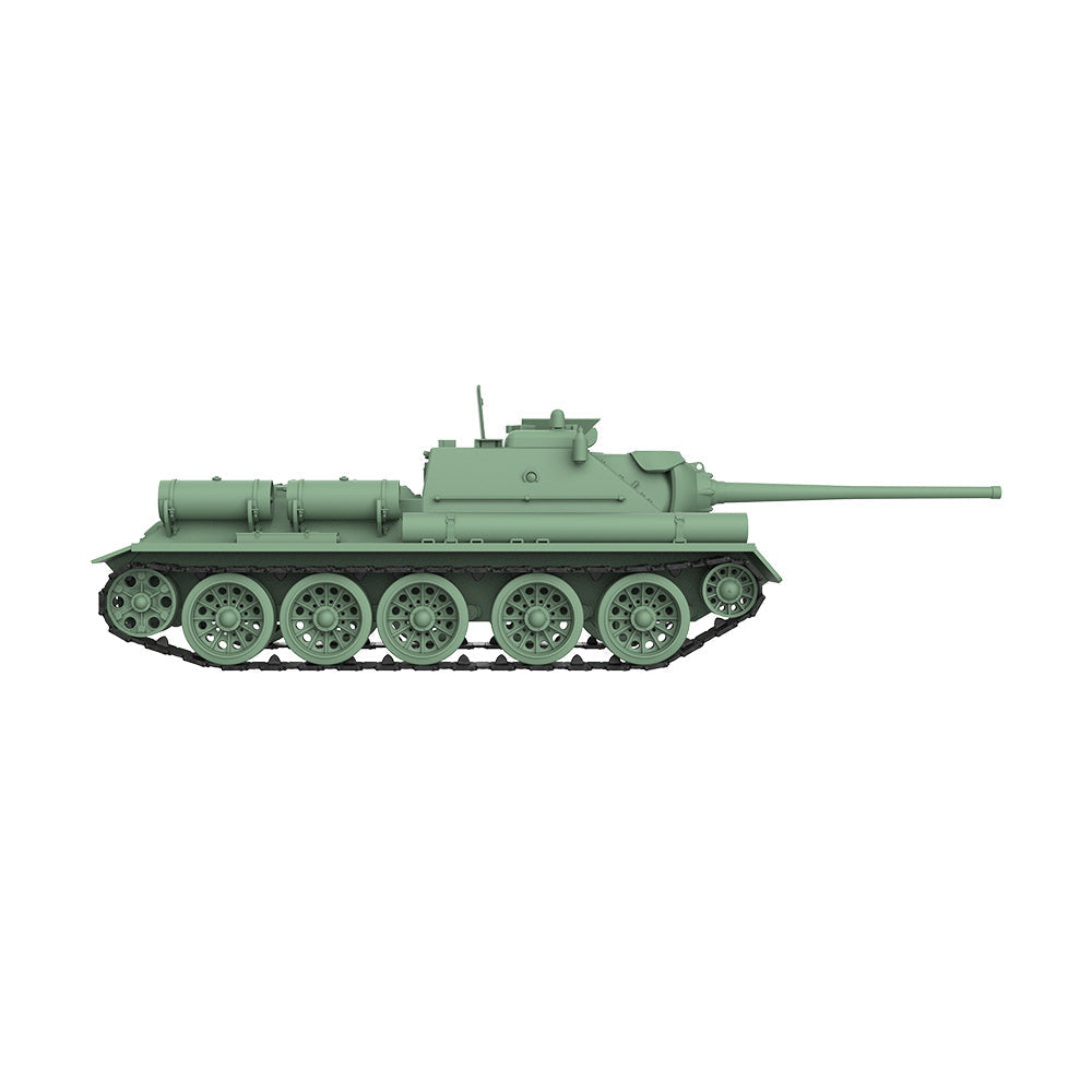SSMODEL 752D Finished Painted Military Model Kit Soviet SU-85 Tank Destroyer — detail view 4