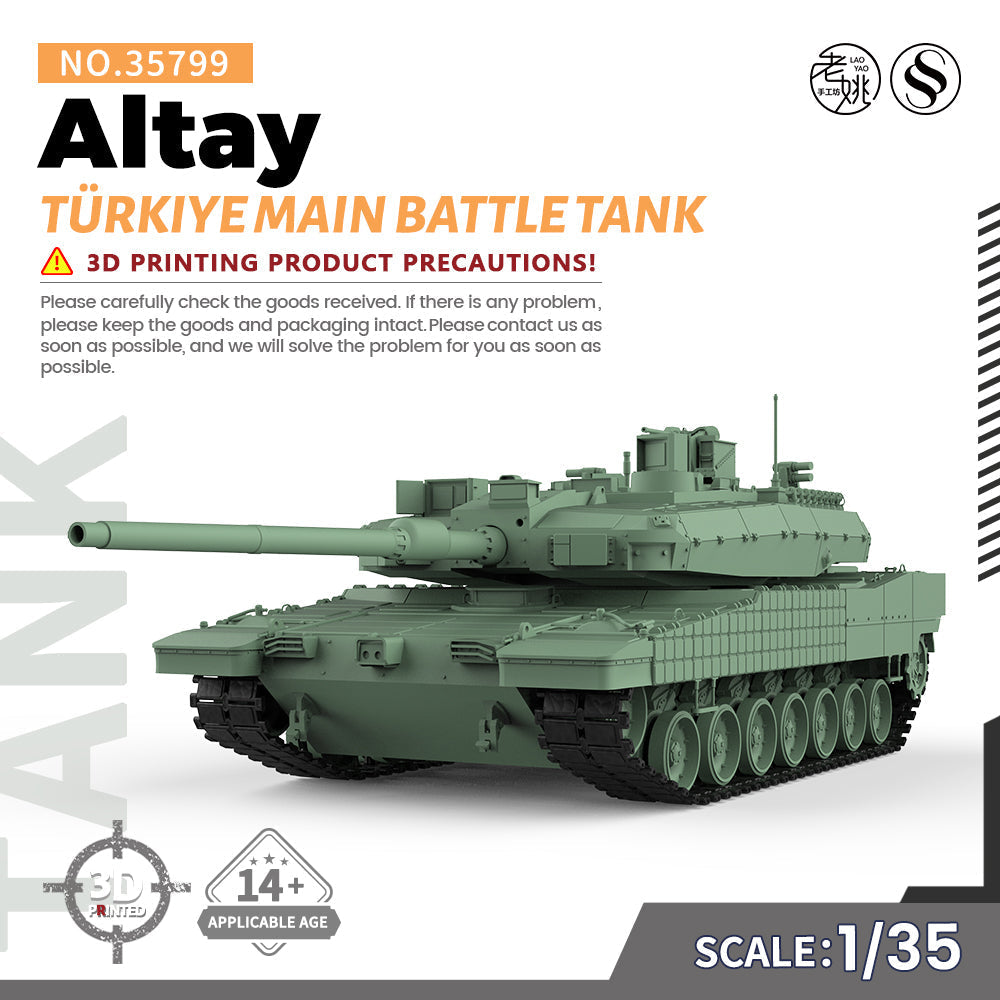 SSMODEL 799D Finished Painted N SCALE Railway Military Model Kit T???¡ì?1rkiye Altay Main Battle Tank