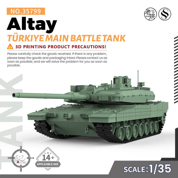 SSMODEL 799D Finished Painted N SCALE Railway Military Model Kit T???¡ì?1rkiye Altay Main Battle Tank