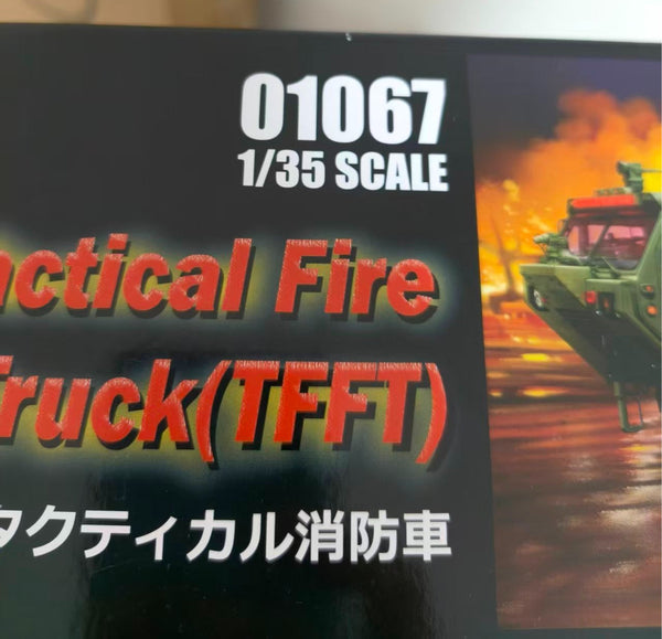 Trumpeter 01067 1/35 scale M1142 HEMTT TFFT Tactical Fire Fighting Truck