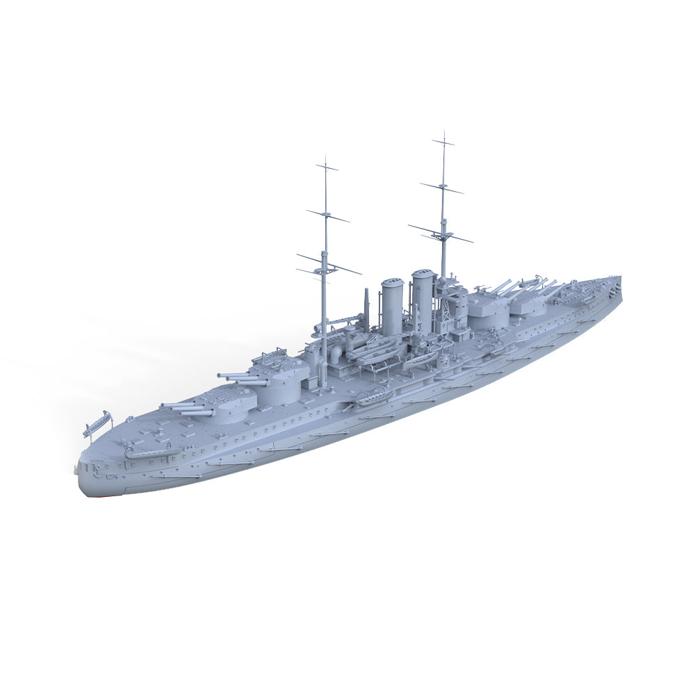 SSMODEL 501 Military Warship Model Kit SMS Viribus Unitis Battleship Secondary image